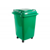 Max D50WG popolnice 50 L zelená s kolieskami