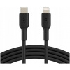 Belkin CAA003bt1MBK USB-C to Lightning, 1m, černý