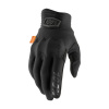 100% SPEEDLAB Cyklistické rukavice dlhoprsté - COGNITO D3O - čierna