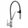 Kuchynská batéria - Stojaci kuchynský faucet šedý flexibilný výtok (Kuchynská batéria - Stojaci kuchynský faucet šedý flexibilný výtok)
