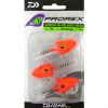 Daiwa Prorex Jigová hlava Pelagic Šróbovacia - 25g matt orange 3ks