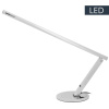 Kozmetická lampa - ActikeShop Slim 20 Desk Cosmetic Lamp v odtieňoch šedej a striebra (Štíhla 20W Slimn Desk Lamp čierna)