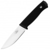 Fällkniven F1nz outdoorový nôž 10 cm, Satin, čierna, Thermorun, puzdro Zytel