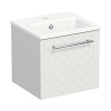 Kúpeľňová skrinka s umývadlom Intedoor TRENTA 40 cm biela matná TRE MINI 40 1Z S B073