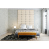 Čalouněný nástěnný panel Classic plus 40/30/3 cm - krémová