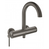 Grohe Atrio - Vaňová batéria, kefovaný Hard Graphite 32652AL3