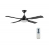Lucci air Lucci air 212899 - LED Stmievateľný ventilátor MOONAH 1xGX53/21W/230V čierna + DO FAN00250 + záruka 3 roky zadarmo