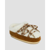 Dámske Kožené Papuče Moon Boot Mule Shearling New
