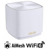 ASUS ZenWiFi XD4 Plus 1-pack white Wireless AX1800 Dual-band Mesh WiFi 6 System 90IG07M0-MO3C00