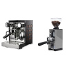 Rocket Espresso Appartamento TCA, black/copper + Eureka Mignon Libra 65 All Purpose, CR grey
