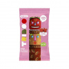 SMILEAT BIO 100% ovocné mäkké cukríky jablko a jahoda (25g)