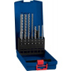 BOSCH EXPERT SDS plus-7X 5/6/6/8/8/10/12 mm, 7 ks - 2608900195 - Sada príklepových vrtákov