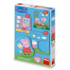 Puzzle Set Baby Peppa Pig rodina