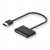 Adaptérový kábel Savio AK-39 USB 3.0 pre 3,5