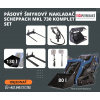 Pásový šmykový nakladač Scheppach MKL 730 Komplet SET