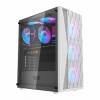 DarkFlash DK352 Mesh Počítačové puzdro Atx Midi Tower Sieť Rgb Usb 3.0
