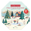 Yankee Candle Vianočný set Adventný Kalendár 24x čajová sviečka a svietnik