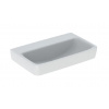 Geberit Selnova Compact - Umývadlo, 65x40 cm, bez prepadu, bez otvoru na batériu, biela 501.893.00.7