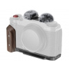 SmallRig 5260 L-Shape Mount Plate s Wooden Handle pre Fujifilm X-M5 Black