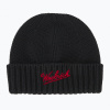 Pánska zimná čiapka Woolrich Merino Wool Logo Beanie black