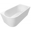 Aqualine Aqualine, TIBERA R rohová stojaca vaňa 170x80cm, biela, E1015