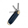 Kožená kľúčenka Orbitkey 2.0 Saffiano Oxford Navy