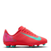 Nike Mercurial Vapor 16 Club Juniors Firm Ground Football Boots Red/Green 4 (36.5)