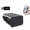 MINI ŠPIONÁŽNA KAMERA NABÍJAČKA WIFI USB NAPÁJACÍ ZDROJ SKRYTÝ FULL HD ADAPTÉR