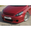 Rieger lipa pod predný nárazník Rieger pro Peugeot 307 break, combi, convertible CC, sedan pred faceliftom, 04/01-04/05, plast ABS bez povrchovej úpravy