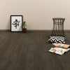 Samolepiace podlahové panely 4,46 m², 3 mm, PVC, tmavohnedé