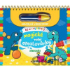 Dinosauři - Čti a vybarvuj Magické vodní omalovánky - SUN