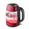 RK4081 RÝCHLOVARNÁ KANVICA SKLENENÁ 1,7 L, ČERVENÁ (RK 4081)