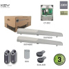 KEY RAY4000 E- 2x RAY4000-230V,280W,2000N,2x SUB-44R,1xCT-202,1xRX4,1pár FT-22 (KEY RAYKIT pre dvojkrídlovú bránu prejazd do 8 m / 4 m krídlo)