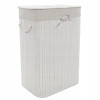 Voľne stojaci kôš na bielizeň NUXIO 72l biely
