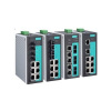 Ethernetový přepínač 8portový MOXA Řízený ethernetový přepínač Napájení přes síť Ethernet