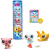 Hasbro Littlest Pet Shop 3 figurky v tubě – Racek, Vydra, Žralok