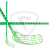 Zone HYPER Intro 31 Green 92cm (=102cm) pravá (pravá ruka dole)