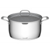 G21 Gourmet Miracle hrniec so sitkom 28 cm s pokrievkou z nerezovej ocele/reblonu, 60022155