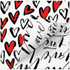 Obrúsky PAW L 33x33cm Double Design Time Fall in Love