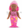 Bábika Morská panna Melia Mini Mermaid Corolle s hnedými očami a ružovými vlasmi 20 cm