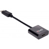 club3D CAC-2070 DisplayPort adaptér [1x zástrčka DisplayPort - 1x HDMI zásuvka] černá