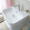 DURAVIT Happy D.2 umývadlo do nábytku s otvorom, s prepadom, 600 x 505 mm, biela, 2318600000