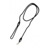 Vodítko BUSTER Reflective lanové 180cm/8mm čierne