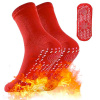 Wellife Samozahrievacie masážne ponožky TOURMALINE, 1 pár, červené - červená EU 37-40
