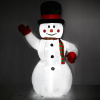 LED nafukovací Snehuliak 180 cm, IP44, studená biela