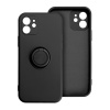 Puzdro gumené Xiaomi RedMi Note 14 Pro 5G/14 Pro Plus 5G Silicone Ring čierne