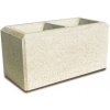 Häusler UNIVERSAL plotové tvárnice 40x18x20 Farba: Žltá, Model: Základná