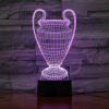 3Dmix 3DL-BTB020 – 3D LED nočná lampa - Pohár pre víťazov (Trofej) (Bluetooth reproduktor - farba biela)