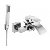 Vaňová batéria so sprchou MEXEN ARIES III chróm