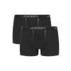 pánské boxerky Jockey 25502982 trunk 2ks - Farba: 999 černá, Veľkosť: S
